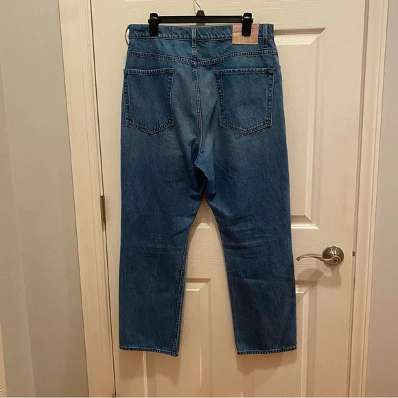 Mother Snacks Tippy Top Blue Jeans - Picture 2 of 6